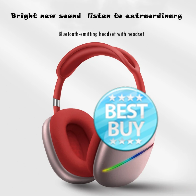 New headset RGB wireless Bluetooth headset with microphone subwoofer game headset support TF Card wired hifi music sports headse
New headset RGB wireless Bluetooth headset with microphone subwoofer game headset support TF Card wired hifi music sports headse