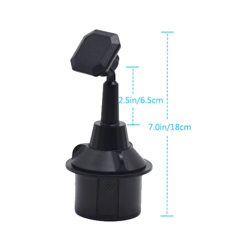 

Universal 360 Degree Rotation Magnetic Car Cup Cellphone Holder Mount Cradle for -iphone -Samsung -Xiaomi Smartphone GPS