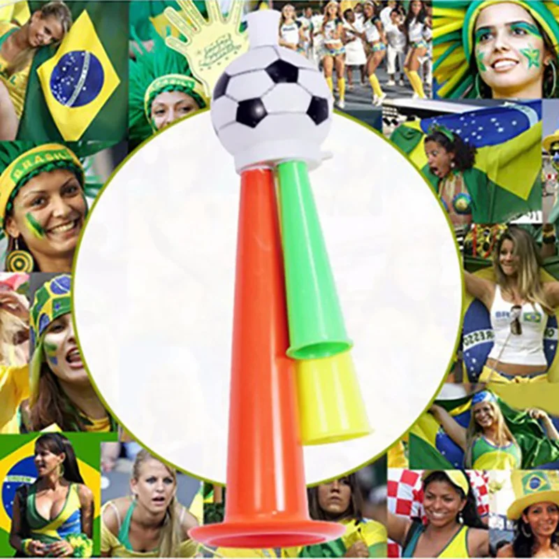 Soccer Trumpet Vuvuzela Party Games Toy Stadium Horn Kids Cheerleading(random Colors) Cheer
Soccer Trumpet Vuvuzela Party Games Toy Stadium Horn Kids Cheerleading(random Colors) Cheer