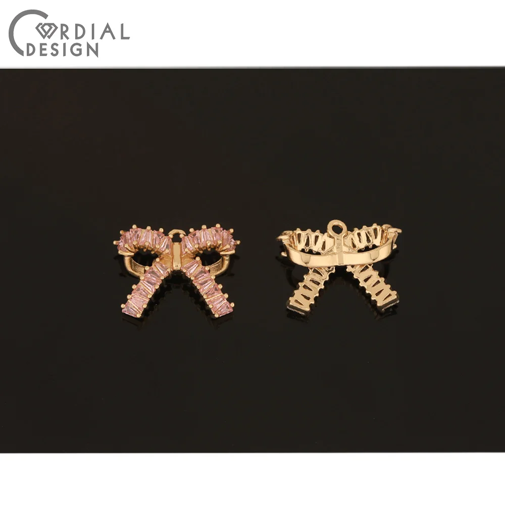 Cordial Design 20Pcs 15*21MM Jewelry Accessories/CZ Pendant/Bowknot Shape/Earring Findings/DIY Jewelry Making/Hand Made/Charms
Cordial Design 20Pcs 15*21MM Jewelry Accessories/CZ Pendant/Bowknot Shape/Earring Findings/DIY Jewelry Making/Hand Made/Charms