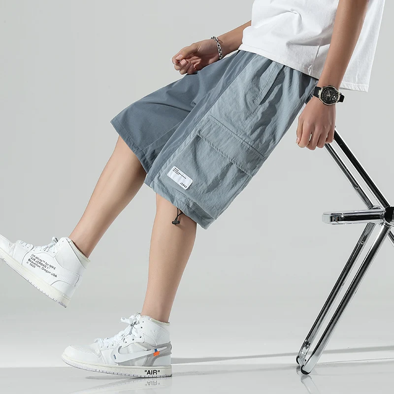 Men 2021 Summer New Casual Classic Pockets Cargo Shorts Loose Men Outwear Fashion Elastic Waist Sports Jogging Shorts Men
Men 2021 Summer New Casual Classic Pockets Cargo Shorts Loose Men Outwear Fashion Elastic Waist Sports Jogging Shorts Men