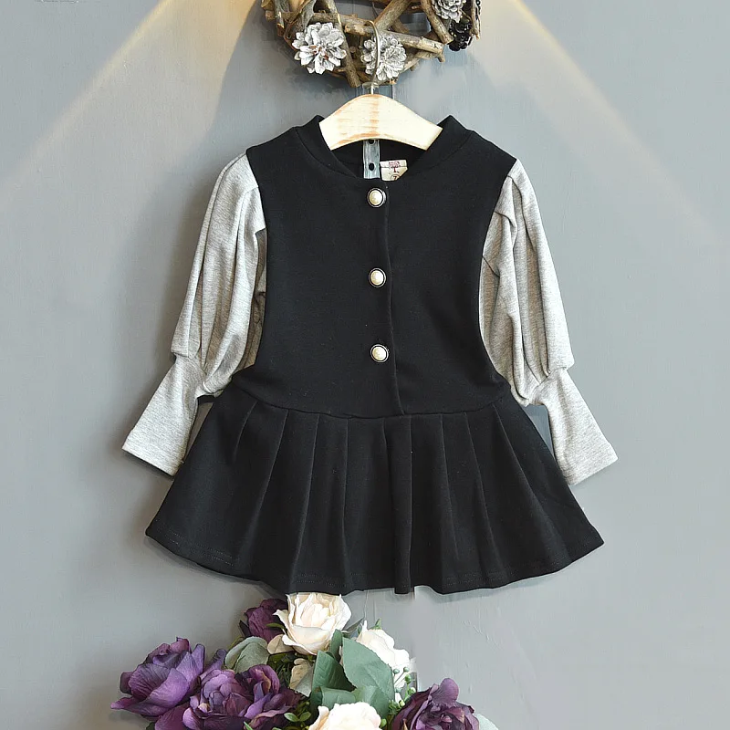 New Children Girls Knitted Long-Sleeved Black Dress New Autumn And Winter Casual Warm Black Children's Dress
New Children Girls Knitted Long-Sleeved Black Dress New Autumn And Winter Casual Warm Black Children's Dress