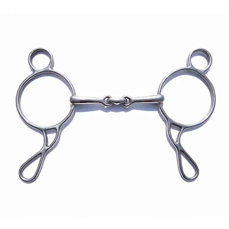 11.5cm Equestrian products gag bit stainless steel horse bit Horse Equipment (H0913 )
11.5cm Equestrian products gag bit stainless steel horse bit Horse Equipment (H0913 )