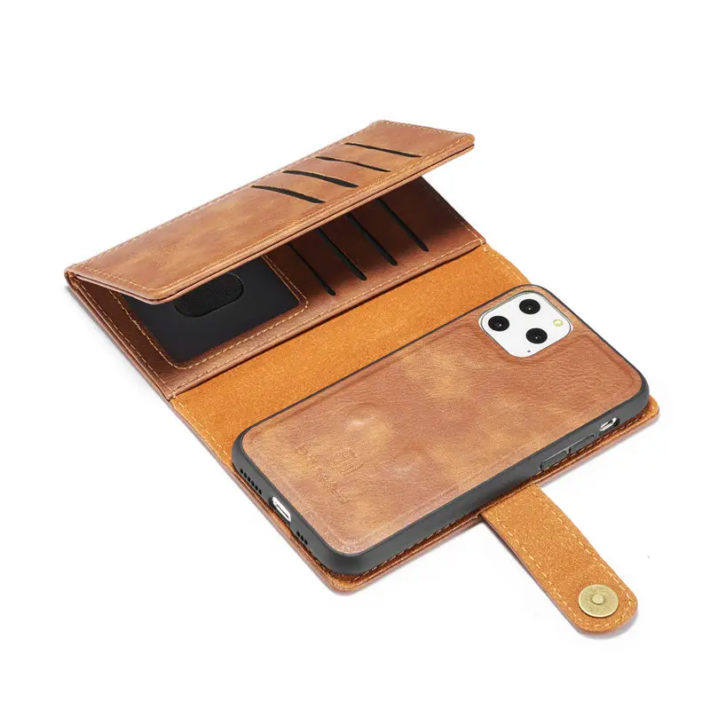 Luxury High Quality Vintage Split Body Threefold Flip Cover Retro Leather Case For iPhone 11 Pro Max
Luxury High Quality Vintage Split Body Threefold Flip Cover Retro Leather Case For iPhone 11 Pro Max