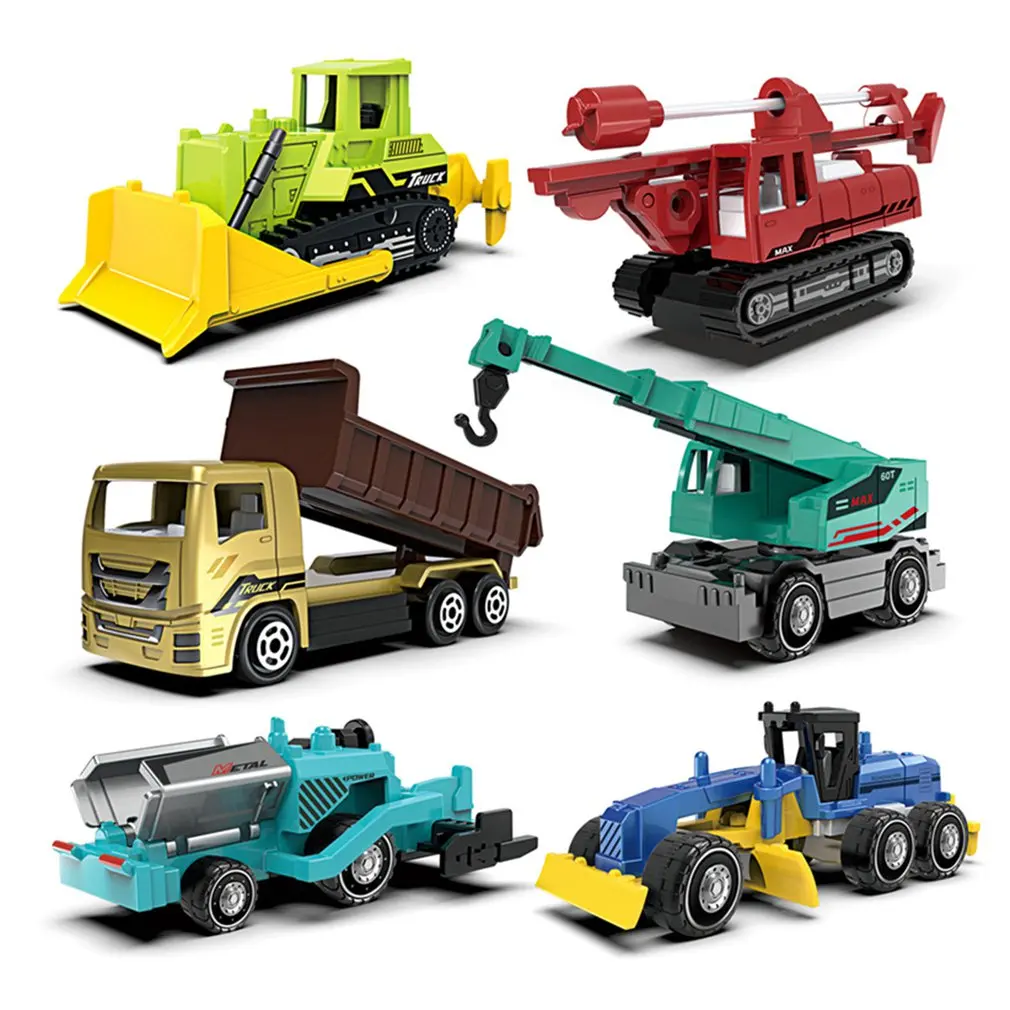 Children Car Toy 6PCS Classic Mini Alloy Engineering Car Toys For Children Tractor Vehicle Model Boy Toys Gift Kids Toys
Children Car Toy 6PCS Classic Mini Alloy Engineering Car Toys For Children Tractor Vehicle Model Boy Toys Gift Kids Toys