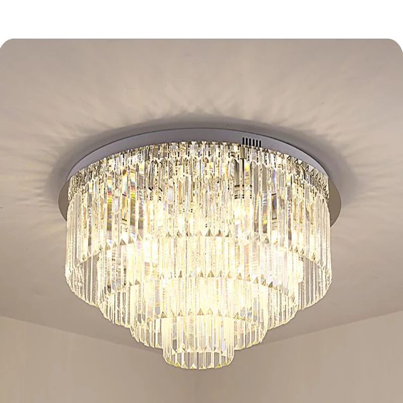 Modern Round Crystal Led Ceiling Lights For Bedroom Living Room Kitchen Round Ceiling Lamps For Home Decoration Lighting
Modern Round Crystal Led Ceiling Lights For Bedroom Living Room Kitchen Round Ceiling Lamps For Home Decoration Lighting