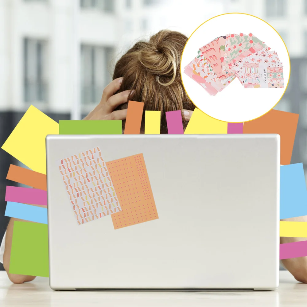 5PCS Scrapbook Paper Pad Practical Scrapbook Paper Multi-functional Memo Paper 
5PCS Scrapbook Paper Pad Practical Scrapbook Paper Multi-functional Memo Paper