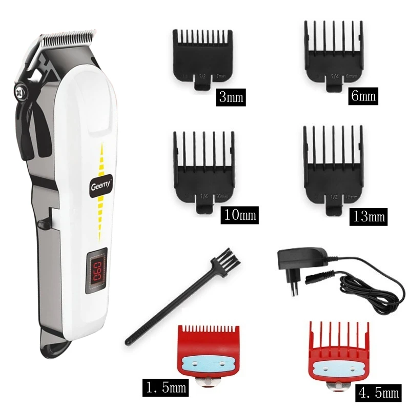 professional barber hair clipper cordless hair trimmer beard trimer for men electric hair cutting machine rechargeable hair cut 
professional barber hair clipper cordless hair trimmer beard trimer for men electric hair cutting machine rechargeable hair cut