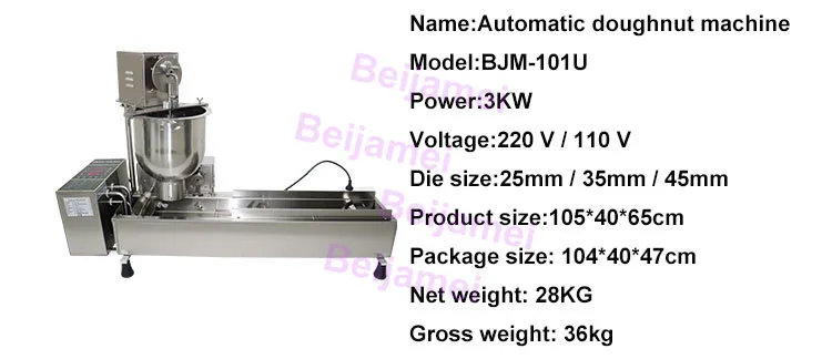 BEIJAMEI автоматический пончик делая машину мини производитель Нержавеющая сталь