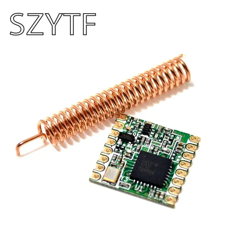 Беспроводной модуль приемопередатчика дальнего действия LoRa SX1278 433 МГц, интерфейс SMT SPI с антенной, 1 шт.
Беспроводной модуль приемопередатчика дальнего действия LoRa SX1278 433 МГц, интерфейс SMT SPI с антенной, 1 шт.
