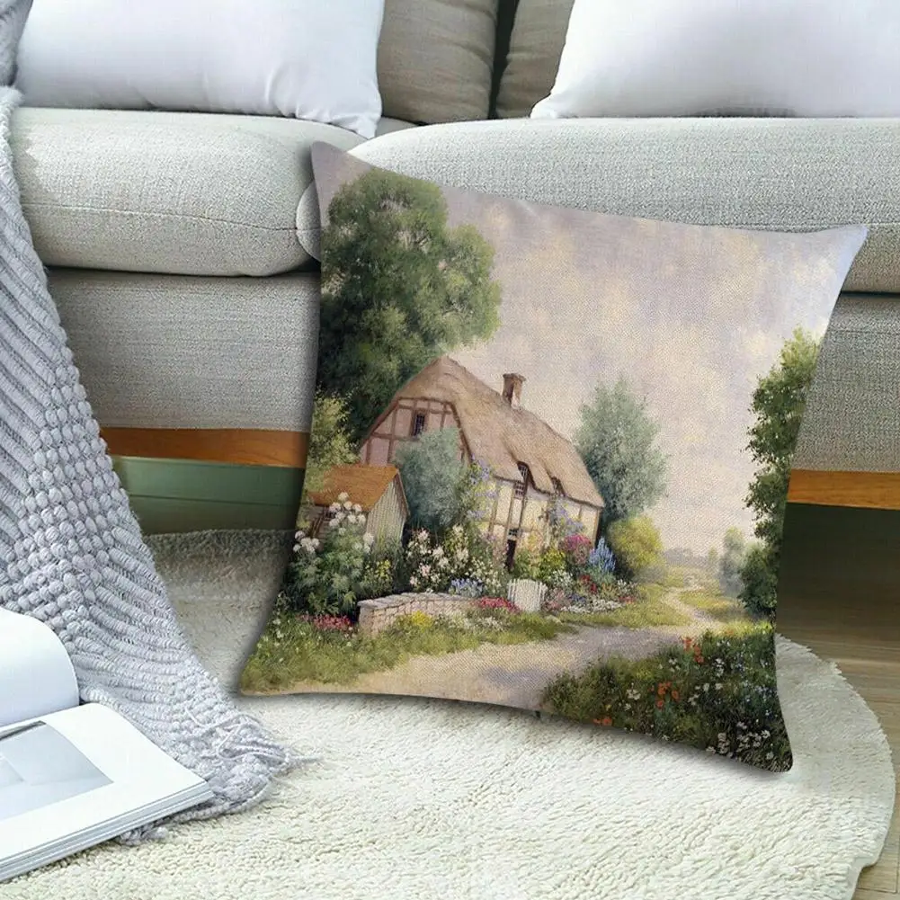 Landscape Painting 45*45cm Cushion Cover Linen Throw Pillow Car Home Decoration Decorative Pillowcas
Landscape Painting 45*45cm Cushion Cover Linen Throw Pillow Car Home Decoration Decorative Pillowcas