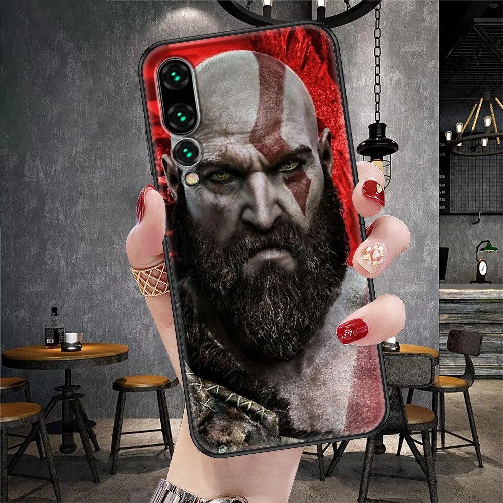 Чехол для телефона с игрой бога войны Huawei P Mate P10 P20 P30 P40 10 20 Smart Z Pro Lite черный чехол