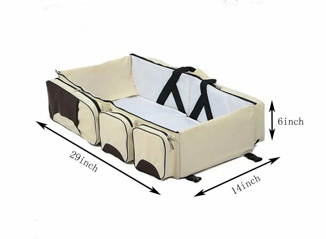 Baby Bed Nursery Diaper Changing Crib Nappy Bag Fold Infant Travel Cradle 210D Polyester Baby Bassinet Baby Bed
Baby Bed Nursery Diaper Changing Crib Nappy Bag Fold Infant Travel Cradle 210D Polyester Baby Bassinet Baby Bed