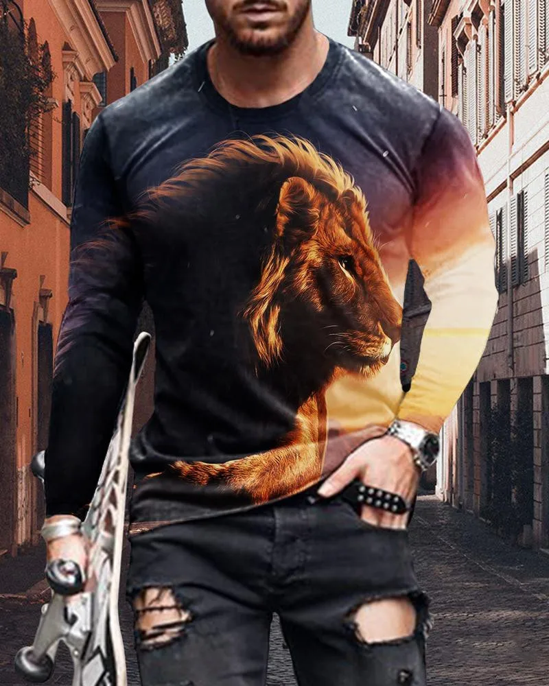 New lion hoodie 3D printed sweater men and women hooded loose autumn and winter jacket streetwear hoodie
New lion hoodie 3D printed sweater men and women hooded loose autumn and winter jacket streetwear hoodie