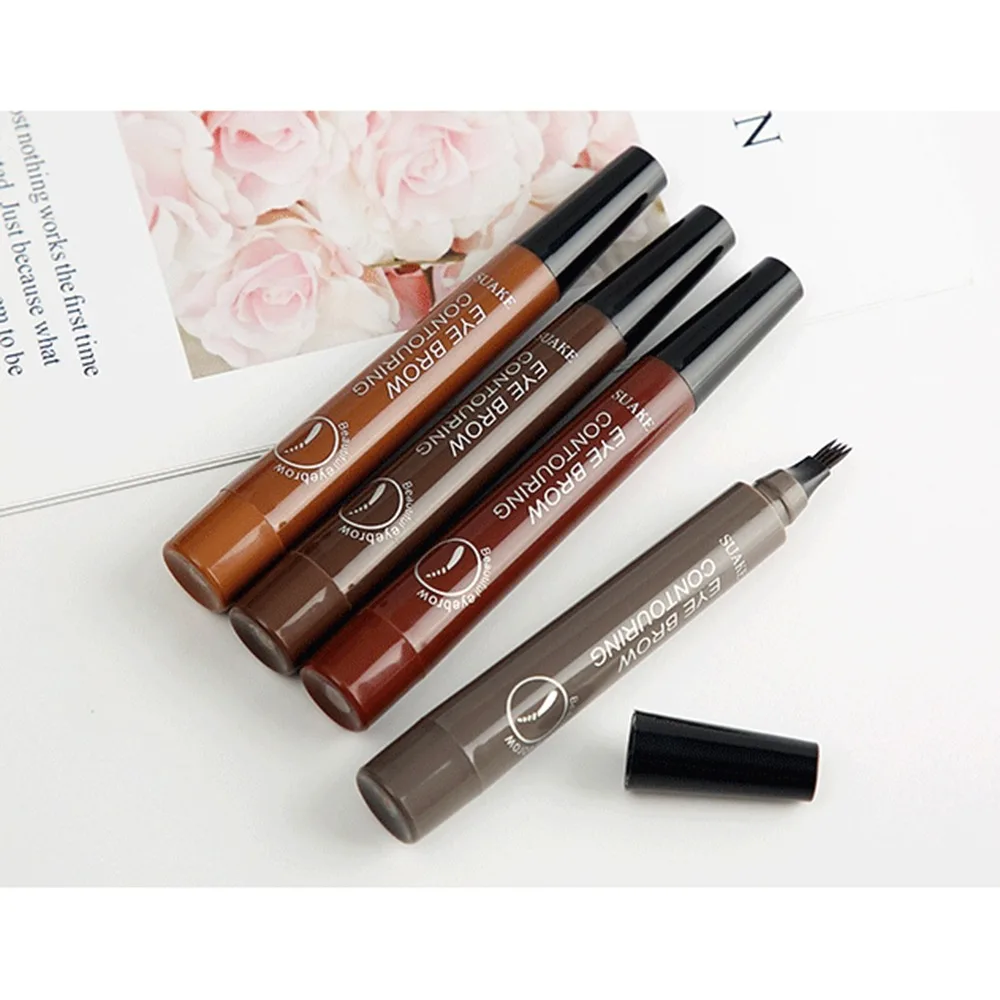3Types Eyebrow Pencil Tint 4 Tip Brow Tattoo Pen Paint Makeup Eyebrows Waterproof Cosmetic Eye brow Liner
3Types Eyebrow Pencil Tint 4 Tip Brow Tattoo Pen Paint Makeup Eyebrows Waterproof Cosmetic Eye brow Liner