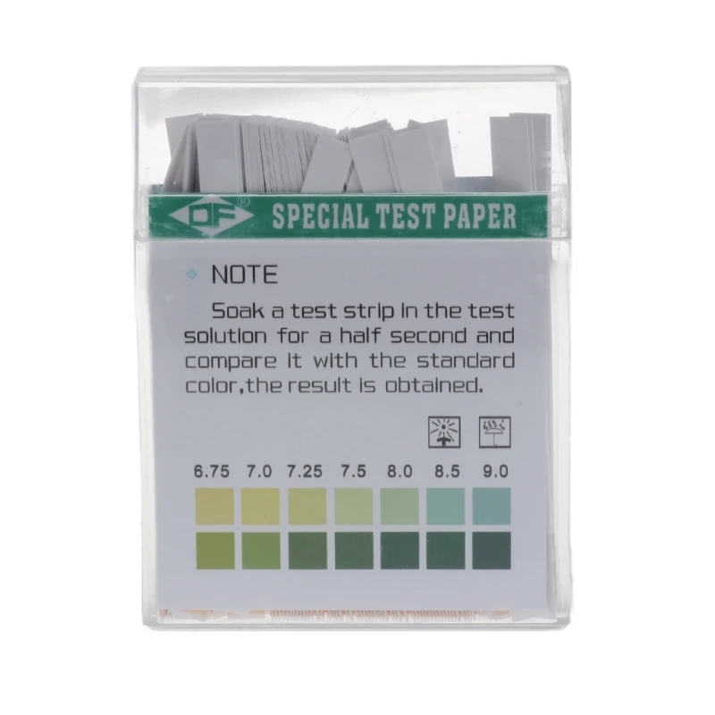 2021 New 100 Strip 4.5-9 PH Alkaline Acid Indicator Paper Water Saliva Litmus Testing Kit 
2021 New 100 Strip 4.5-9 PH Alkaline Acid Indicator Paper Water Saliva Litmus Testing Kit
