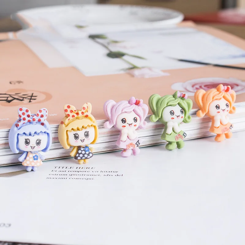 20Pcs/lot Cartoon Girl Flatback Resin Cabochon Hair Bows Center Accessories DIY Scrapbooking Craft Fit Phone Case Decoration
20Pcs/lot Cartoon Girl Flatback Resin Cabochon Hair Bows Center Accessories DIY Scrapbooking Craft Fit Phone Case Decoration