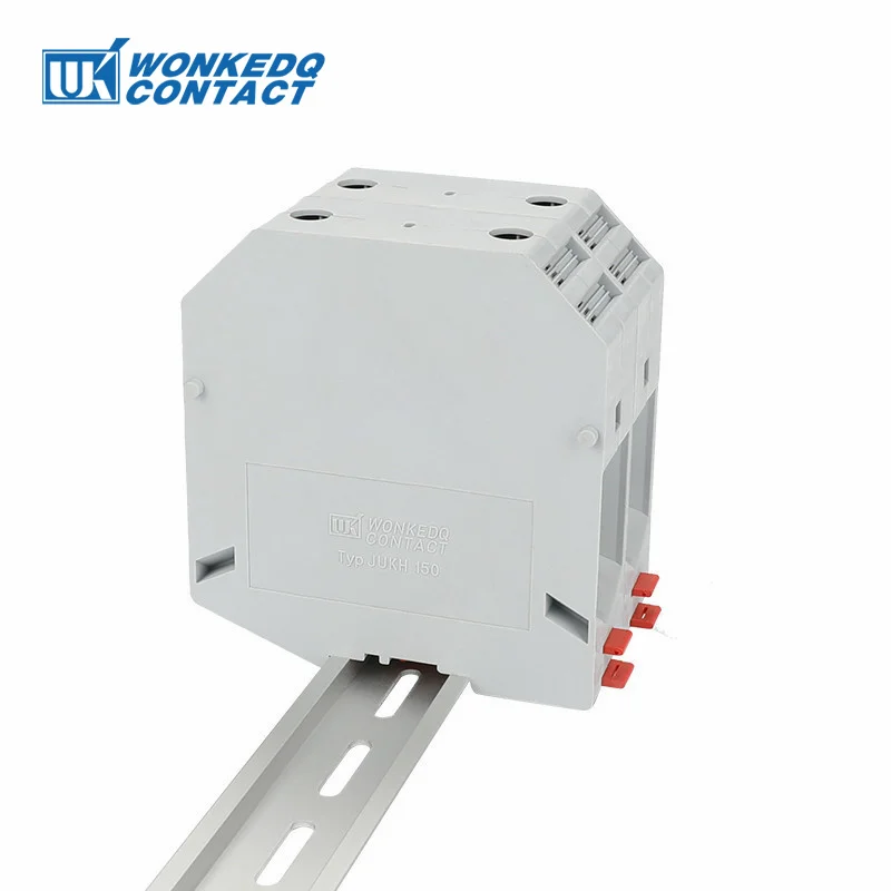 1Pcs UKH150 High Current Screw UK Termin Cross Section 150mm² Cable Wire Electrical Connector DIN Rail Terminal Blocks UKH 150
1Pcs UKH150 High Current Screw UK Termin Cross Section 150mm² Cable Wire Electrical Connector DIN Rail Terminal Blocks UKH 150