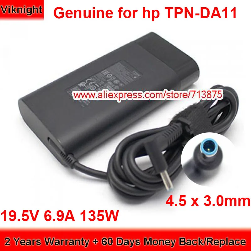 Genuine TPN-DA11 AC Adapter 19.5V 6.9A 135W for Hp SPECTRA X360 PAVILION 15-EC0001CA 15-BC440TX L15534-001 TPN-Q229 Laptop
Genuine TPN-DA11 AC Adapter 19.5V 6.9A 135W for Hp SPECTRA X360 PAVILION 15-EC0001CA 15-BC440TX L15534-001 TPN-Q229 Laptop