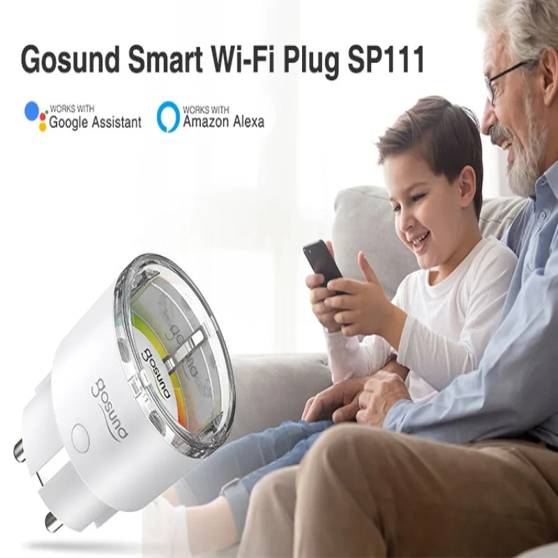 Gosund WiFi MINI Smart Plug Socket EU10A With Power Monitor And Timing Function APP Control For Alexa Echo Google Home
Gosund WiFi MINI Smart Plug Socket EU10A With Power Monitor And Timing Function APP Control For Alexa Echo Google Home