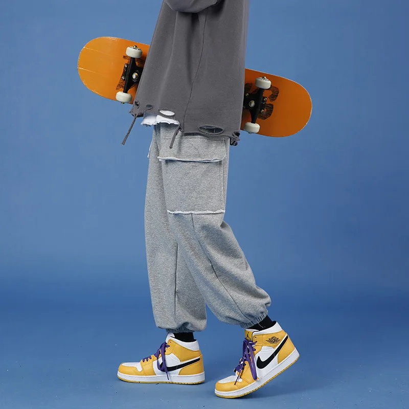 Summer Fashion Loose Mens Pants Thin Pockets 2021 Straight Trend Autum Nine Points Sports Pants All-match Trousers
Summer Fashion Loose Mens Pants Thin Pockets 2021 Straight Trend Autum Nine Points Sports Pants All-match Trousers