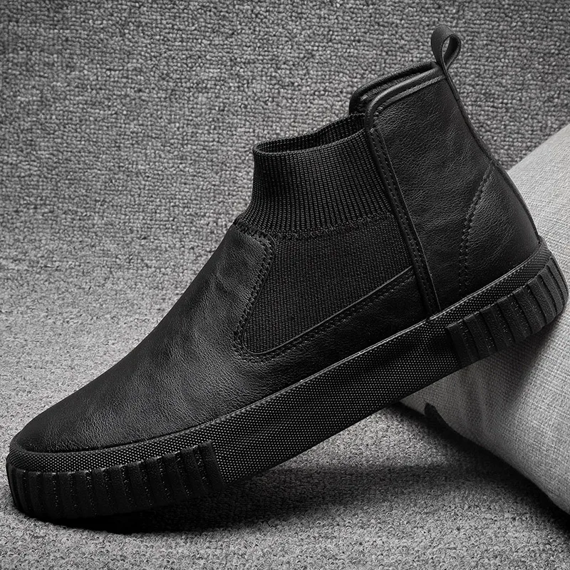High Shoes Spring Winter Korean Version Tide Shoes Martin Boots Men's Shoes Cotton Shoes
High Shoes Spring Winter Korean Version Tide Shoes Martin Boots Men's Shoes Cotton Shoes