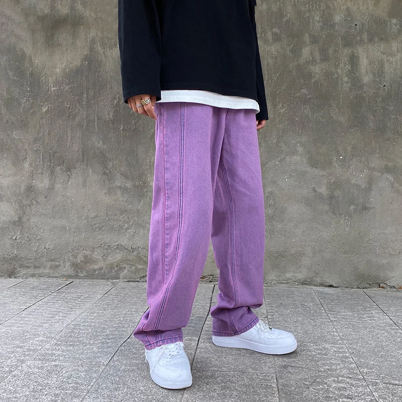 Purple Green jeans men Loose Stylish pants Hiphop clothing Big sizes xxxl 4xl 5xl Autumn Winter Spring
Purple Green jeans men Loose Stylish pants Hiphop clothing Big sizes xxxl 4xl 5xl Autumn Winter Spring