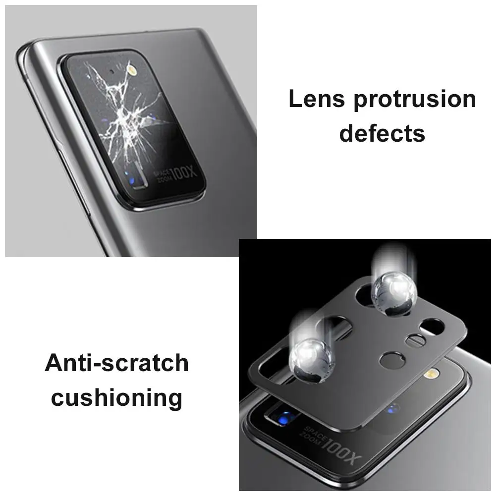 Camera Lens Protector Protecitive Film For Samsung S20 Ultra Metal Rear Lens Protection Ring Case For Galaxy S20/S20 Plus Ultraa 
Camera Lens Protector Protecitive Film For Samsung S20 Ultra Metal Rear Lens Protection Ring Case For Galaxy S20/S20 Plus Ultraa