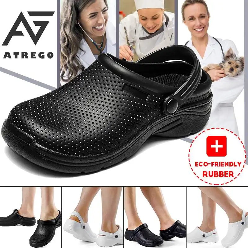 Туфли AtreGo EVA для кухни, отеля, не скользящие, водонепроницаемые, маслостойкие, рабочие, дышащие, устойчивые, для кухни, шеф-повара, для клиники
Туфли AtreGo EVA для кухни, отеля, не скользящие, водонепроницаемые, маслостойкие, рабочие, дышащие, устойчивые, для кухни, шеф-повара, для клиники