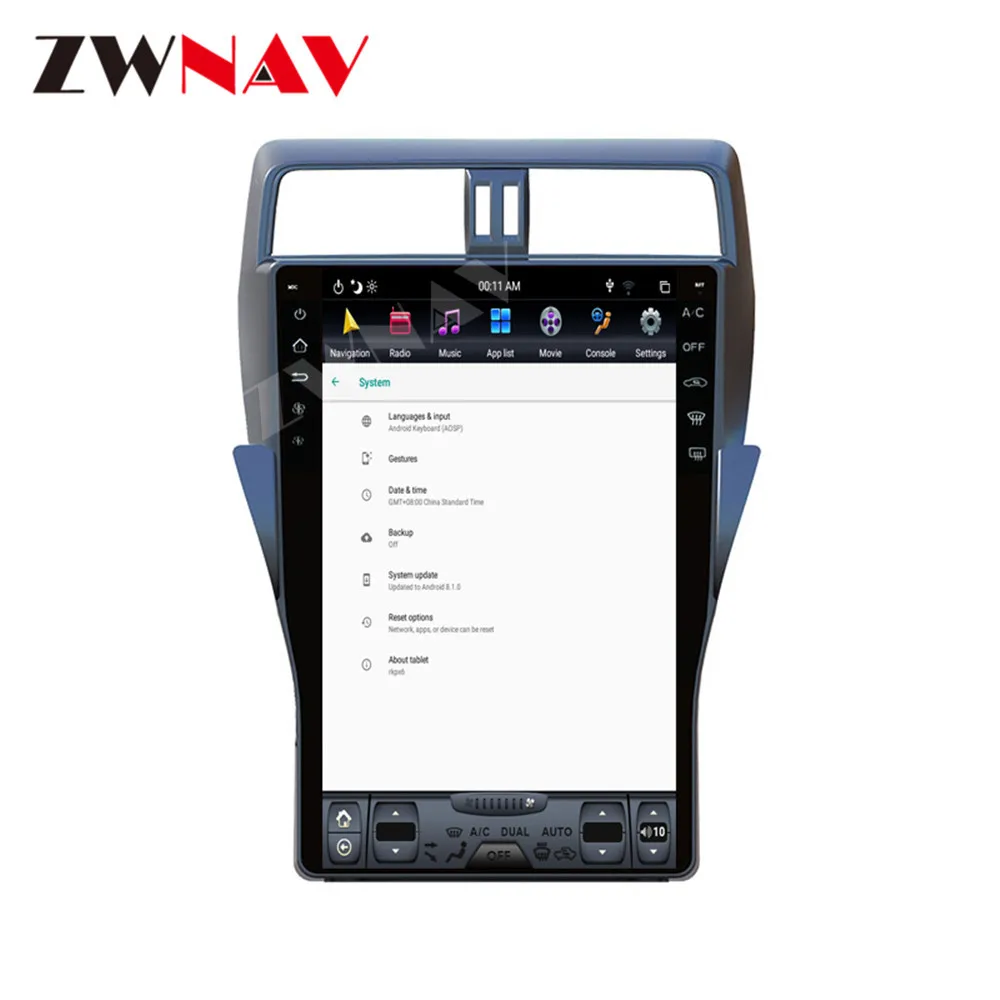For TOYOTA Land Cruiser Prado 150 2019 Car Multimedia Player Stereo Radio Audio Android 9.0 PX6 Tesla Style GPS Nav Head Unit
For TOYOTA Land Cruiser Prado 150 2019 Car Multimedia Player Stereo Radio Audio Android 9.0 PX6 Tesla Style GPS Nav Head Unit
