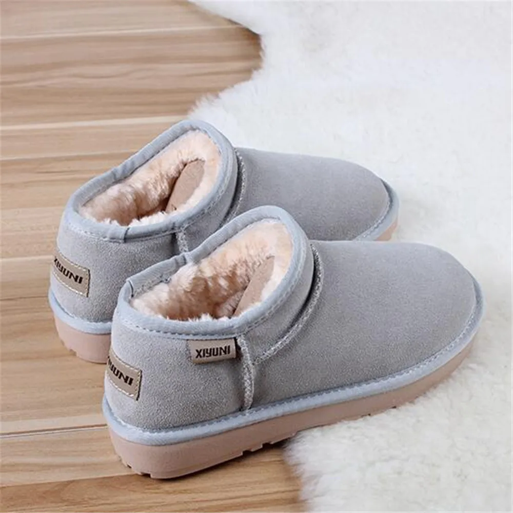 35-41Large Size Cotton Shoes Leather Shallow Mouth Snow Boots Women Winter Warm Short Boots non-slip Plus velvet Bread Shoes 805
35-41Large Size Cotton Shoes Leather Shallow Mouth Snow Boots Women Winter Warm Short Boots non-slip Plus velvet Bread Shoes 805