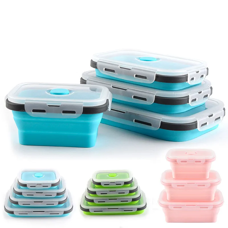 Silicone Collapsible Lunch Box Food Storage Container Bento BPA Free Microwavable Portable Picnic Camping Outdoor Free Shipping
Silicone Collapsible Lunch Box Food Storage Container Bento BPA Free Microwavable Portable Picnic Camping Outdoor Free Shipping