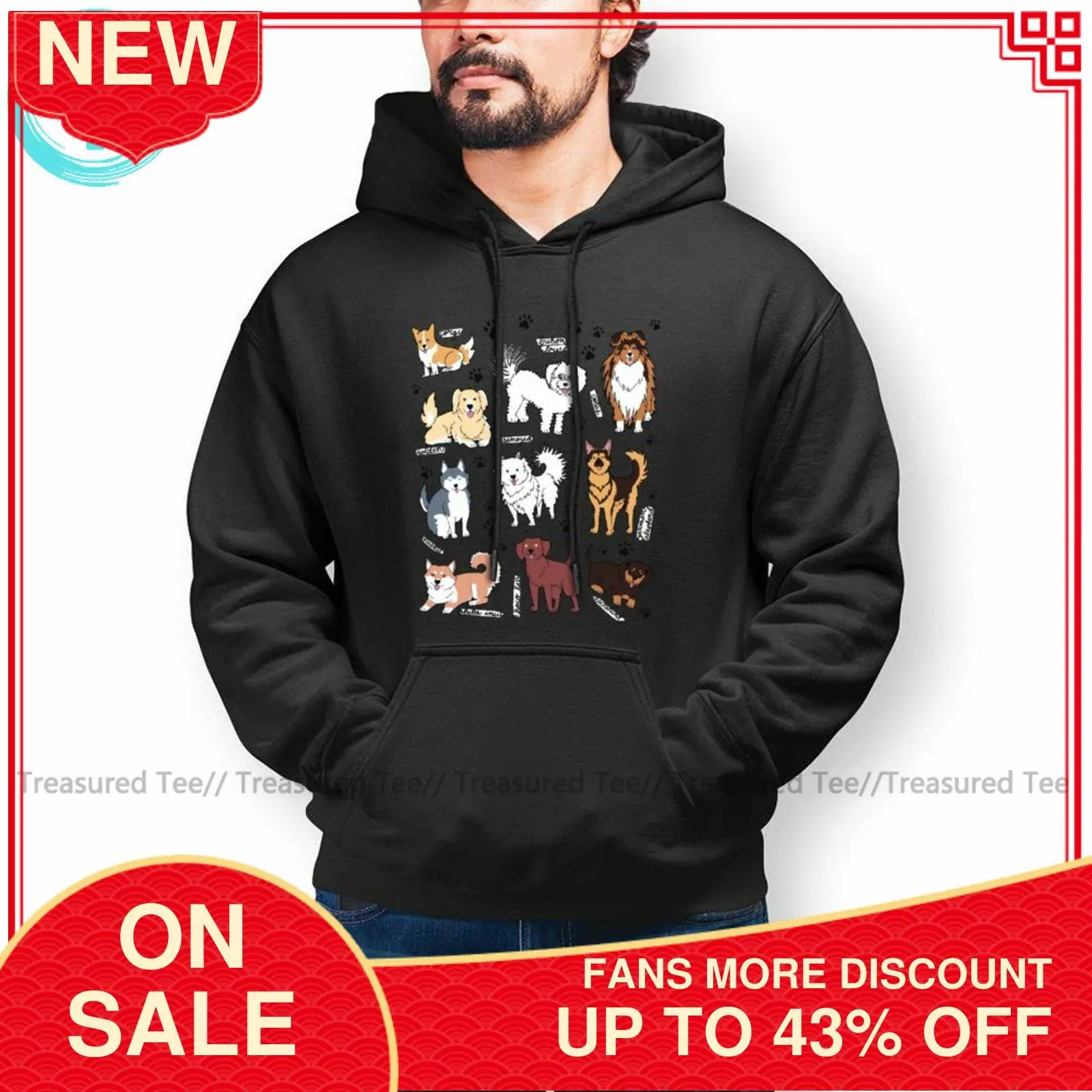 Nice Dog Samoyed Cute Dogs Breeds Hoodie Streetwear Winter Hoodies Long Sleeve Cotton Pullover Hoodie Mens Over Size
Nice Dog Samoyed Cute Dogs Breeds Hoodie Streetwear Winter Hoodies Long Sleeve Cotton Pullover Hoodie Mens Over Size