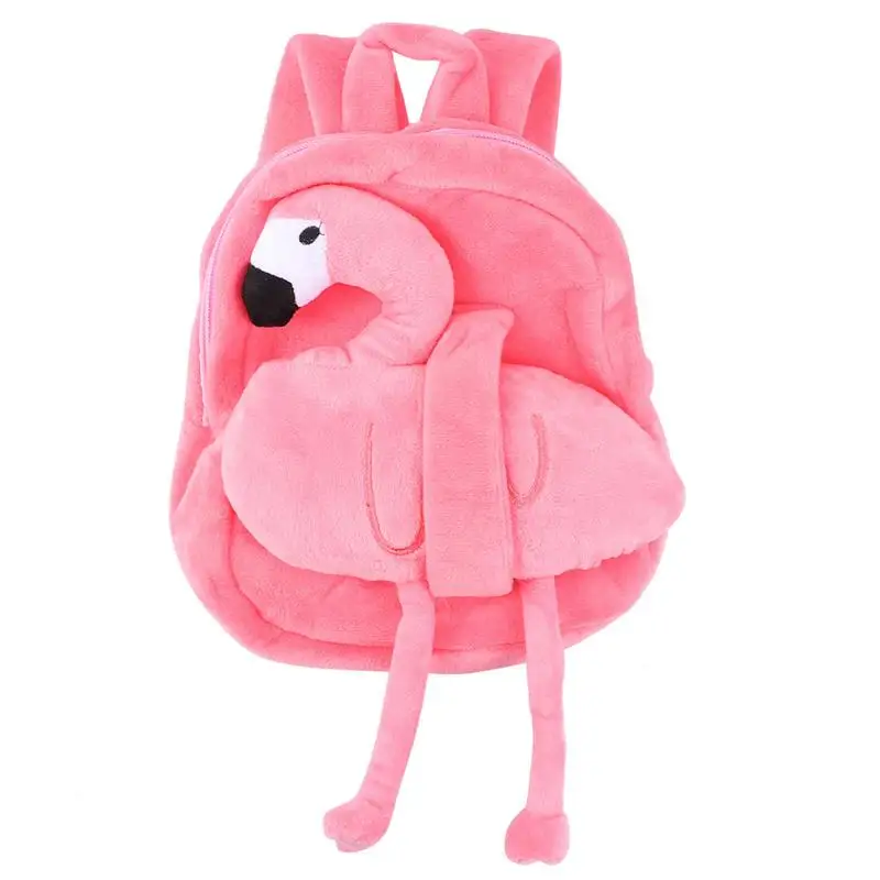Рюкзак Фламинго креативный плюшевый рюкзак портативная Дорожная сумка