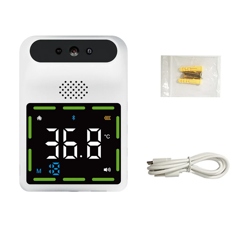 2020 K8 Non-Contact Infrared Thermometer Digital K8 Pro Forehead Hand Temperature Sensor Laser Gun With Fever Alarm Wall Mounted
2020 K8 Non-Contact Infrared Thermometer Digital K8 Pro Forehead Hand Temperature Sensor Laser Gun With Fever Alarm Wall Mounted