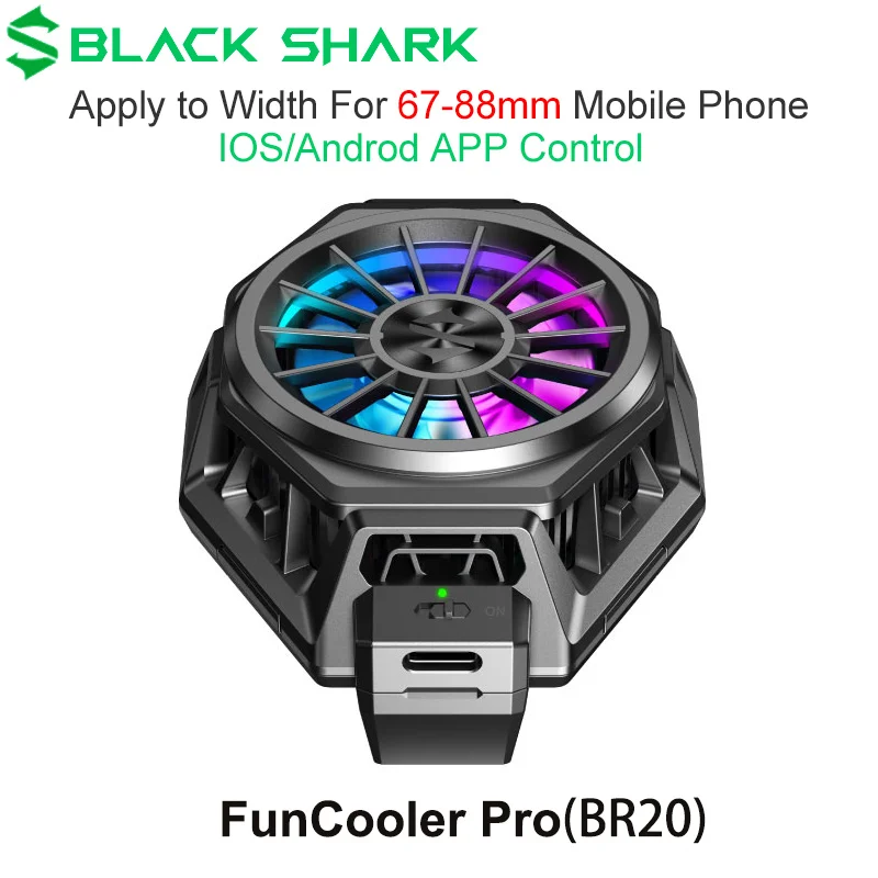 Оригинальный вентилятор Black Shark 4 3 3S Pro 2 для телефонов FunCooler охлаждающий с