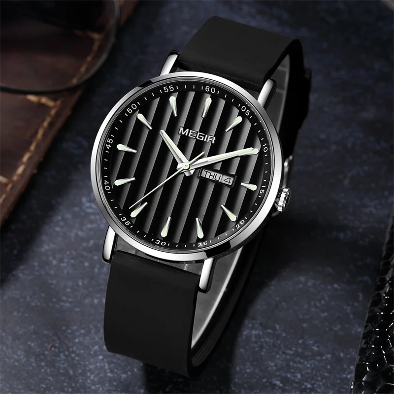 MEGIR Black Waterproof Analogue Mens Sports Watches Top Brand Luxury Army Military Business Quartz Wristwatch Man Clock Hour
MEGIR Black Waterproof Analogue Mens Sports Watches Top Brand Luxury Army Military Business Quartz Wristwatch Man Clock Hour