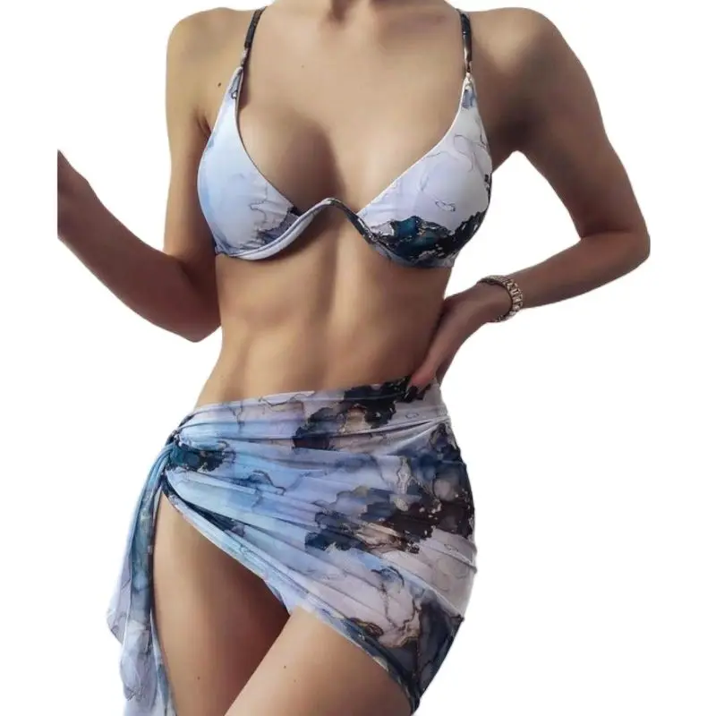 Anibol Push Up Gathered Bikini Sexy Brazilian Women's Swimsuit Three Pieces Printed Skirt Bathing Suit
Anibol Push Up Gathered Bikini Sexy Brazilian Women's Swimsuit Three Pieces Printed Skirt Bathing Suit