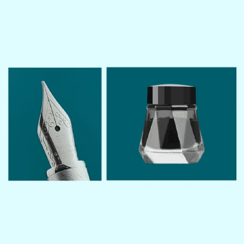 Mini Business Signature Pen Kit Pocket Size Pens with 30ml Ink Bottle PU Pen Pouch Flower Brouch for Business Signature
Mini Business Signature Pen Kit Pocket Size Pens with 30ml Ink Bottle PU Pen Pouch Flower Brouch for Business Signature