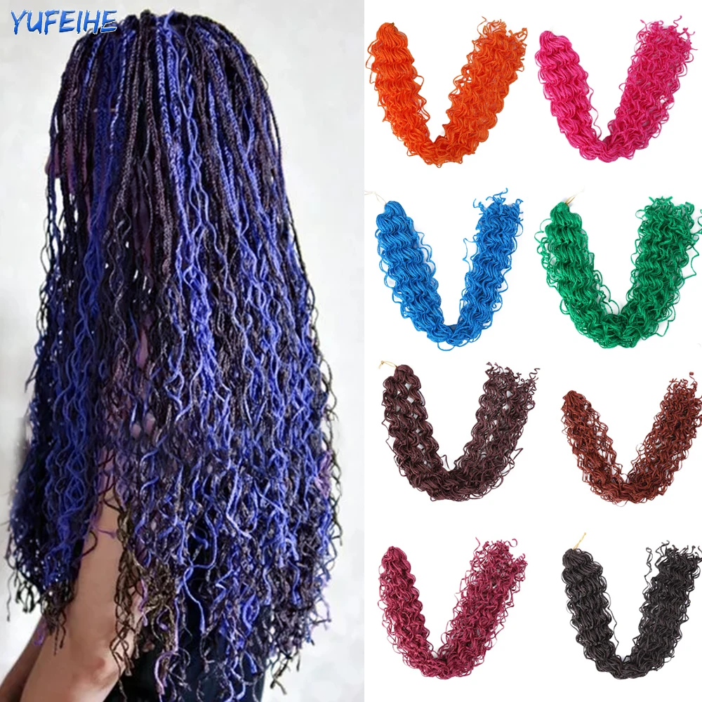 Blonde Wavy Zizi Braids Crochet Box Braids Synthetic Hair Extensions Long Micro Box Braids Hair Bundles 50g/Pack Pink Grey
Blonde Wavy Zizi Braids Crochet Box Braids Synthetic Hair Extensions Long Micro Box Braids Hair Bundles 50g/Pack Pink Grey