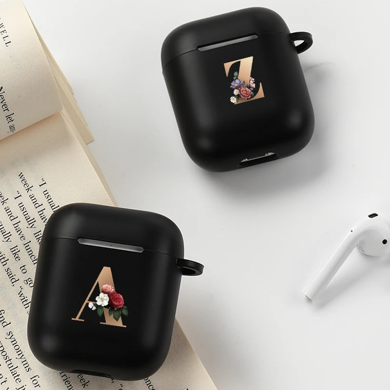 Чехол для Apple Airpod 2 симпатичный силиконовый чехол с цветочными буквами Bluetooth