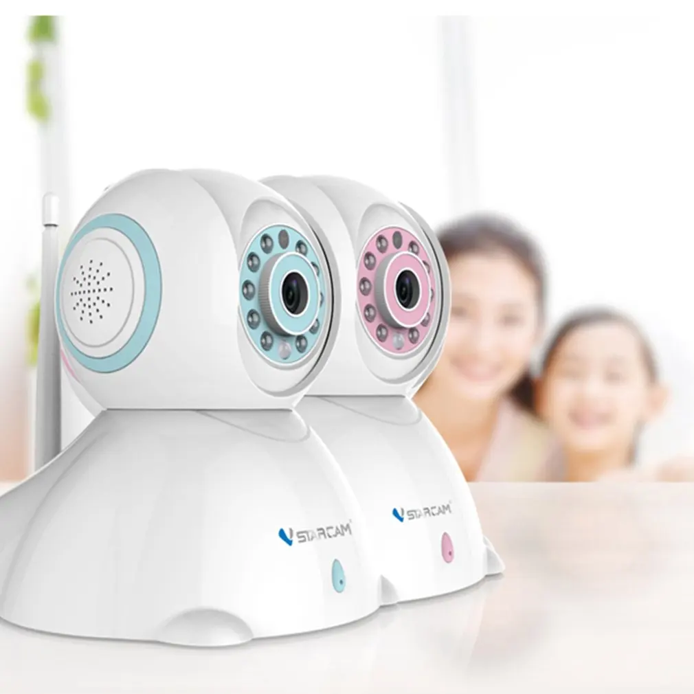 Vstarcam Pink Wireless 720P HD Smart Camera Indoor Surveillance Night Vision Two-way Audio Multi-stream Viewing | Безопасность и