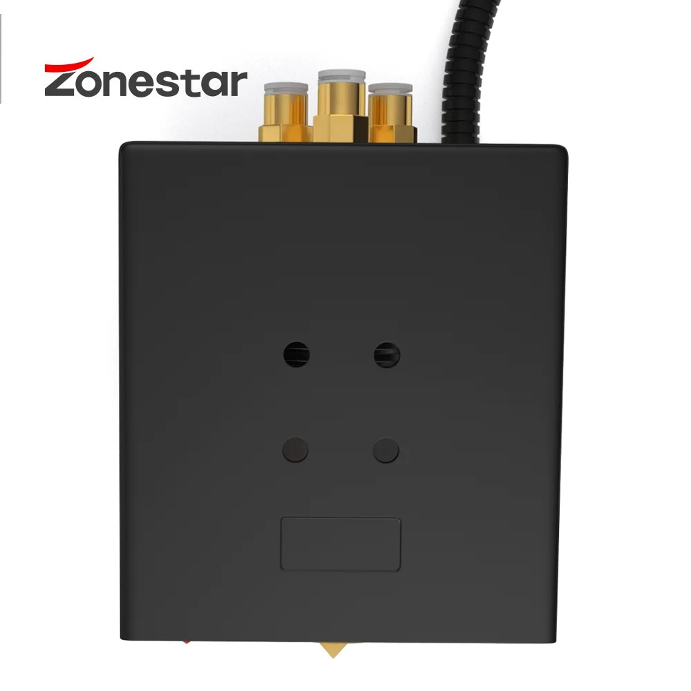 ZONESTAR Mix Color Pinthead 4-IN-1-OUT Four Color Printhead Nozzle 0.4mm 3D Part Of Filament Printer 1.75mm
ZONESTAR Mix Color Pinthead 4-IN-1-OUT Four Color Printhead Nozzle 0.4mm 3D Part Of Filament Printer 1.75mm