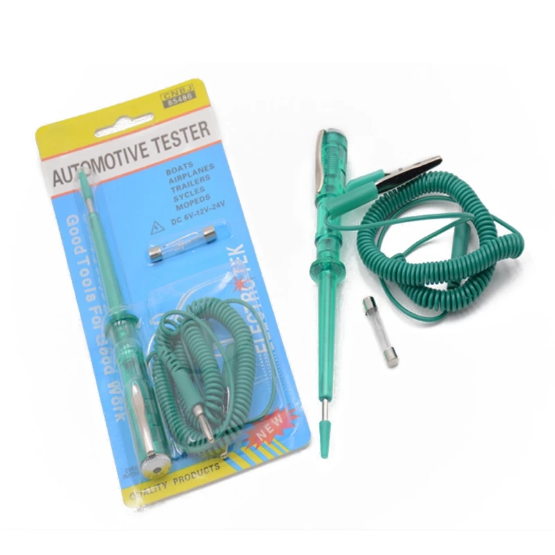 Green DC 6V-12V-24 Volts Voltage Gauge Test Pencil Detector Car Circuit Tester 6XDB
Green DC 6V-12V-24 Volts Voltage Gauge Test Pencil Detector Car Circuit Tester 6XDB
