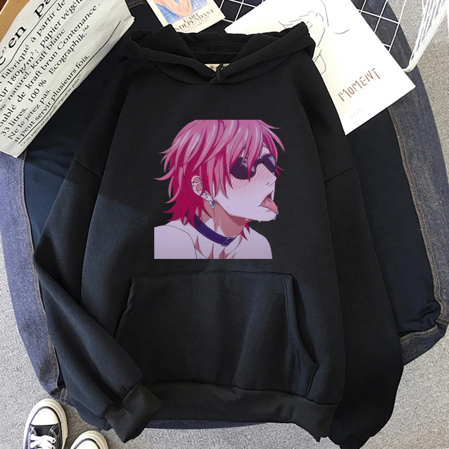 Yarichin Club Japanese Anime Aesthetics Hoodies Sweatshirt Women hoodie Harajuku Hoodied Black Hoody Men's casual tops
Yarichin Club Japanese Anime Aesthetics Hoodies Sweatshirt Women hoodie Harajuku Hoodied Black Hoody Men's casual tops