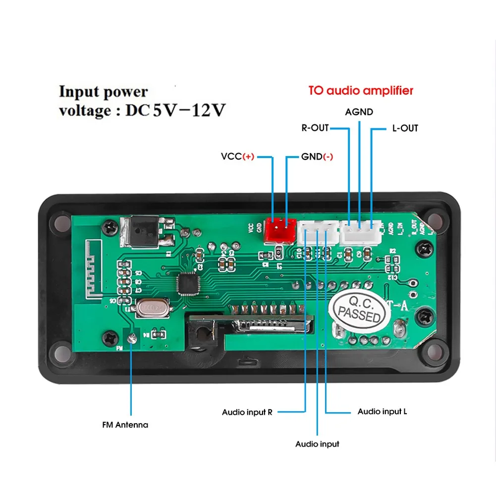 MP3 WMA WAV декодер плата 12 в беспроводной аудио модуль USB TF линия в FM BLUETOOTH Авто аксессуары модификация аудио
MP3 WMA WAV декодер плата 12 в беспроводной аудио модуль USB TF линия в FM BLUETOOTH Авто аксессуары модификация аудио
