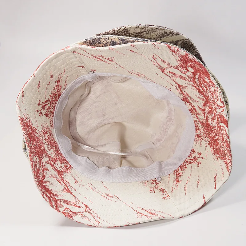 2021 New Unisex Ink Painting Floral Animal Print Fisherman Hat For Men Women Outdoor Leisure Bucket Hat Sunscreen Female Sunhat
2021 New Unisex Ink Painting Floral Animal Print Fisherman Hat For Men Women Outdoor Leisure Bucket Hat Sunscreen Female Sunhat