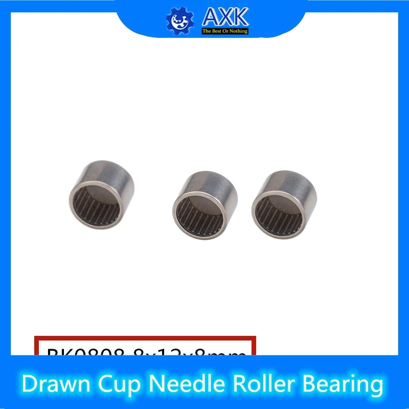 BK0808 Needle Bearings 8*12*8 mm ( 10 Pcs ) Drawn Cup Needle Roller Bearing BK081208 Caged Closed ONE End 35941/8
BK0808 Needle Bearings 8*12*8 mm ( 10 Pcs ) Drawn Cup Needle Roller Bearing BK081208 Caged Closed ONE End 35941/8