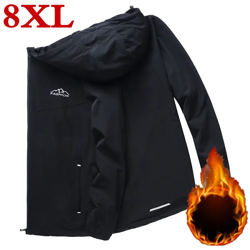 6XL размера плюс 8XL 7XL флисовые куртки мужские пилот куртка Бомбер теплые мужские модные пальто с капюшоном приталенное пальто брендовая одеж...
6XL размера плюс 8XL 7XL флисовые куртки мужские пилот куртка Бомбер теплые мужские модные пальто с капюшоном приталенное пальто брендовая одеж...