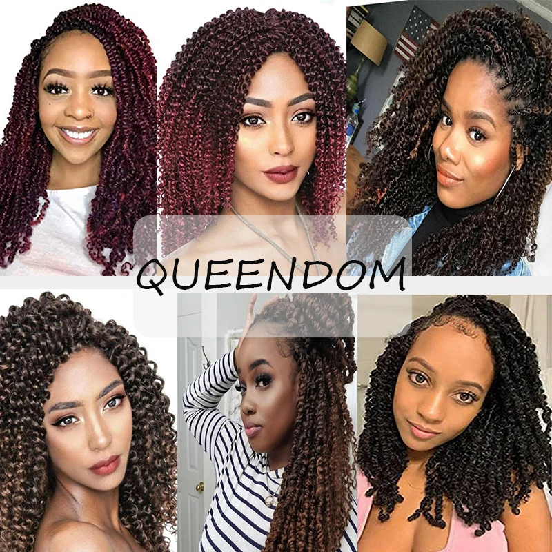 14 " Ombre Spring Twist Hair Curly Ends Curl Dreadlocks Twist Crochet Braids Synthetic Natural Afro Locks Crochet Hair Extension
14 " Ombre Spring Twist Hair Curly Ends Curl Dreadlocks Twist Crochet Braids Synthetic Natural Afro Locks Crochet Hair Extension